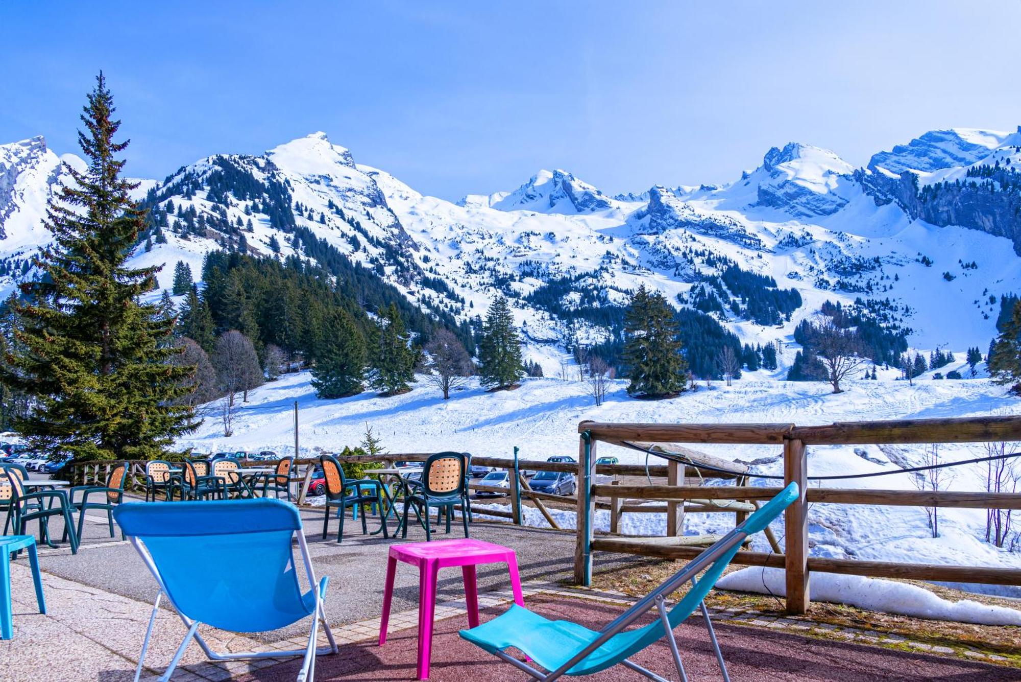 Отель Azureva La Clusaz Les Confins Экстерьер фото